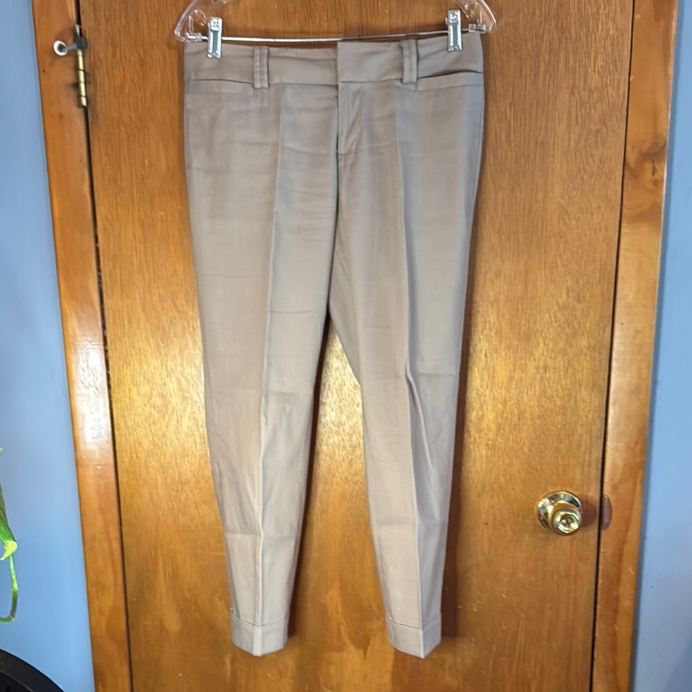 Banana Republic Tan Dress Pants Elegant Style